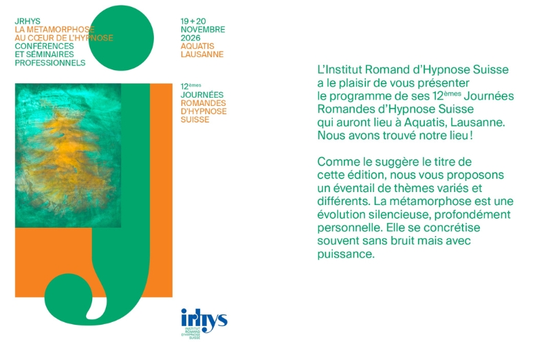 Journées Romandes d'Hypnose 2026